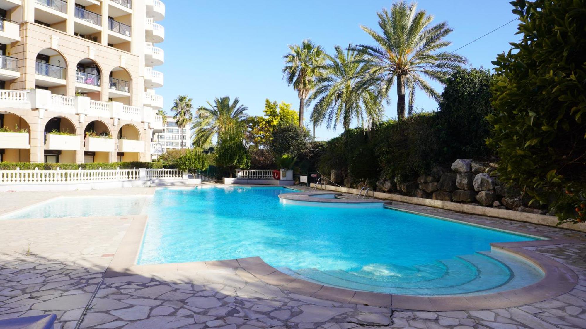 Appartement 556, Vue Mer Et Piscine By Palmazur Vacances Cannes Eksteriør bilde
