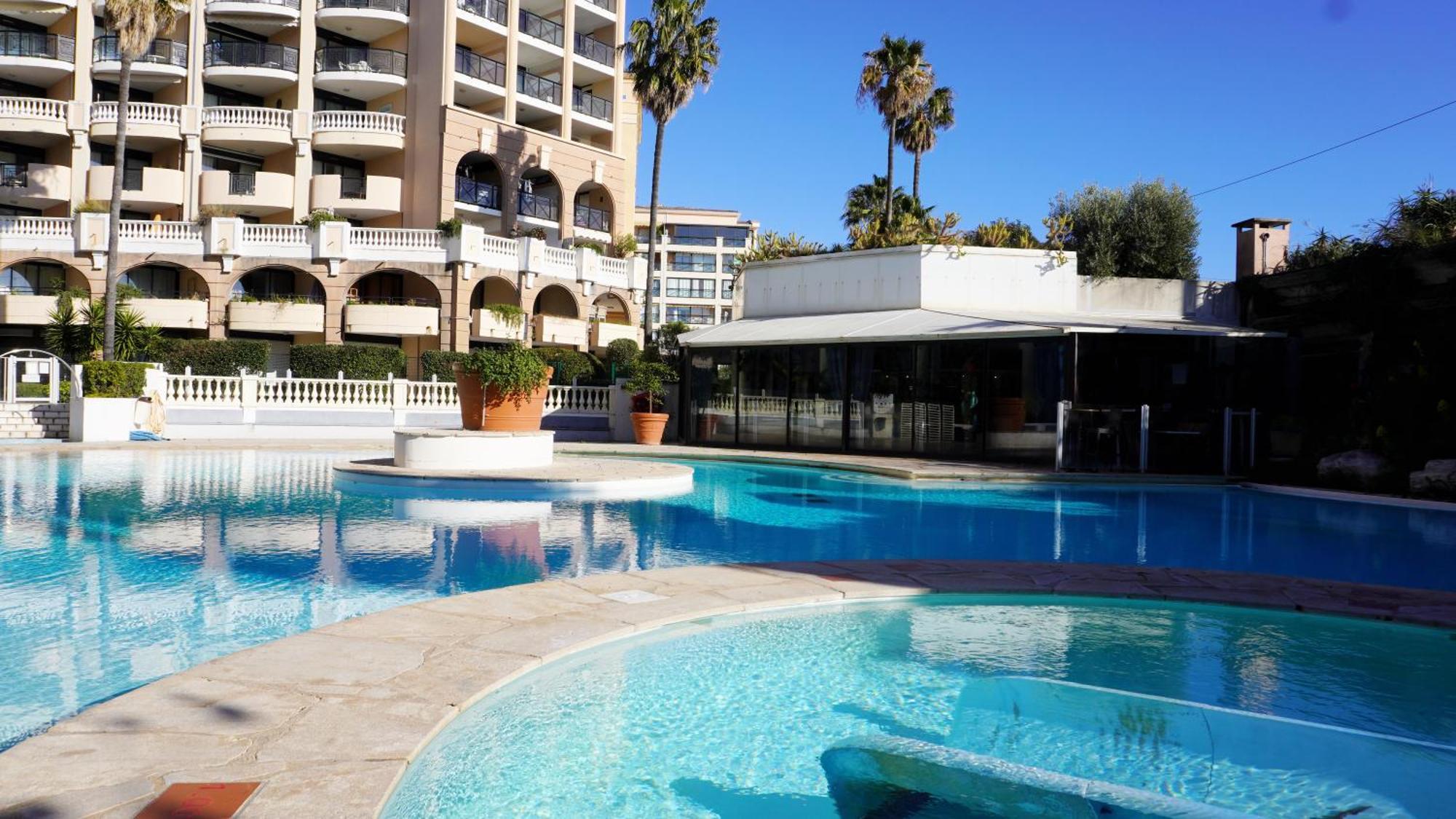 Appartement 556, Vue Mer Et Piscine By Palmazur Vacances Cannes Eksteriør bilde