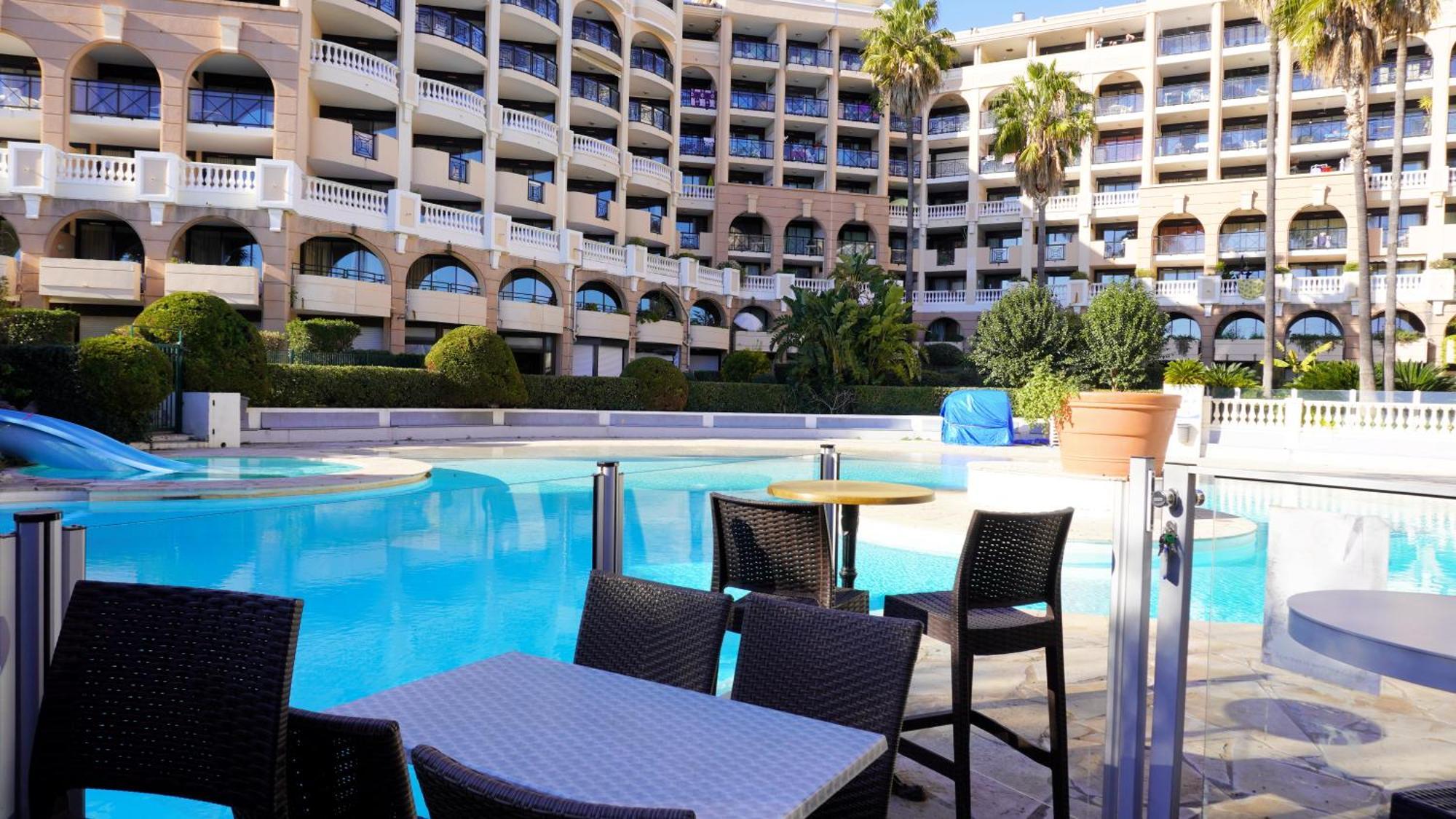 Appartement 556, Vue Mer Et Piscine By Palmazur Vacances Cannes Eksteriør bilde
