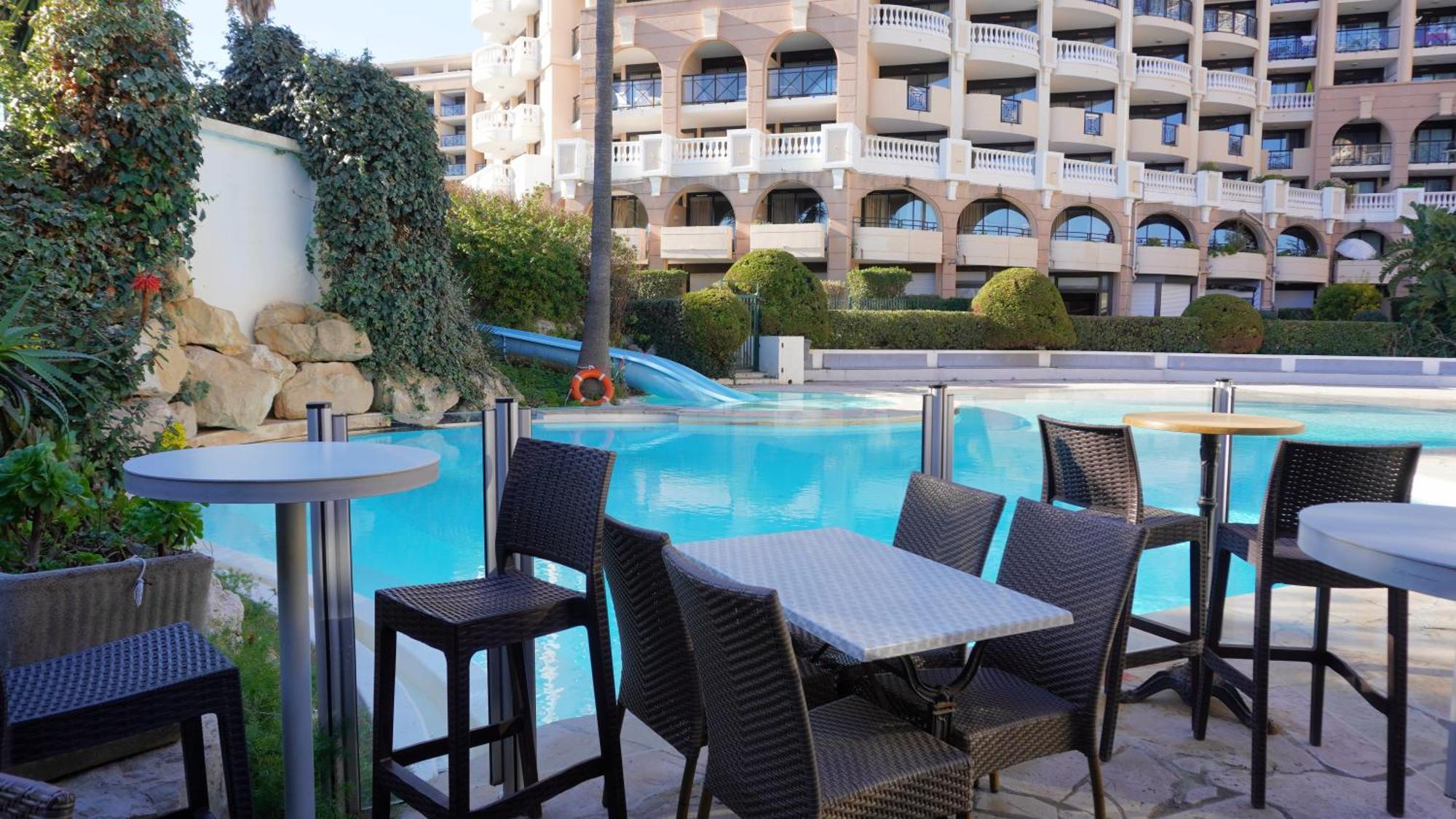 Appartement 556, Vue Mer Et Piscine By Palmazur Vacances Cannes Eksteriør bilde